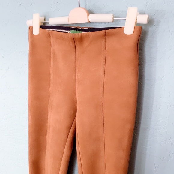 Anthropologie faux suede leggings - Picture 3 of 6
